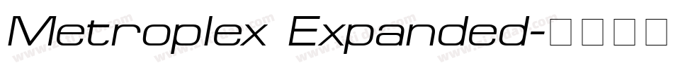 Metroplex Expanded字体转换